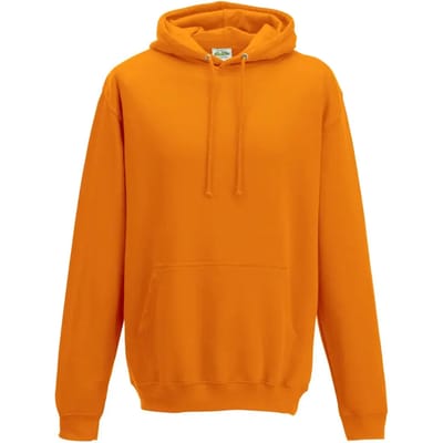 Just Hoods College Hoodie JH001 - ORANGE CRUSH - L