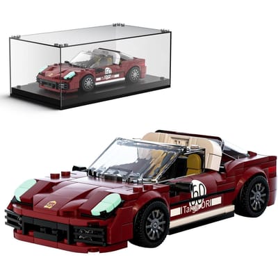 Mold King Speed ​​Champions Porsche 911 Targa 4S Super Car 27060 Building Set Toy Collectible Model Car Block Children's Gift 8+(362 stuks)