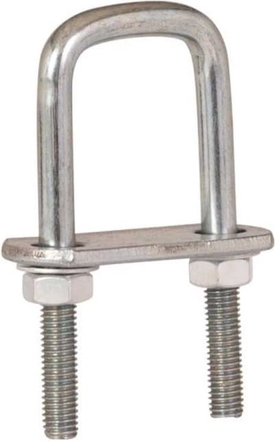 U bout M10 met strop 100 x 43 mm - verzinkt