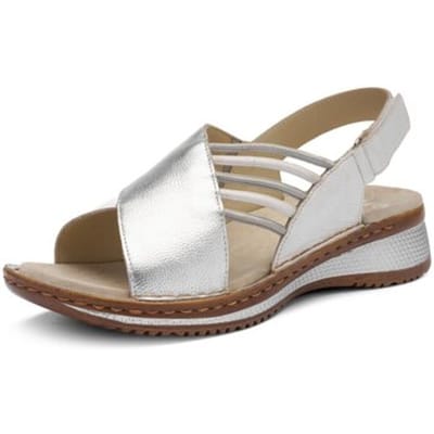 ara Sandaal Hawaii zilver wit