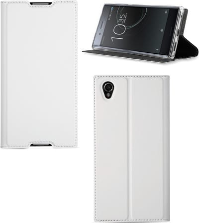 Sony Xperia L1 Telefoonhoesje Wit met Standaardfunctie