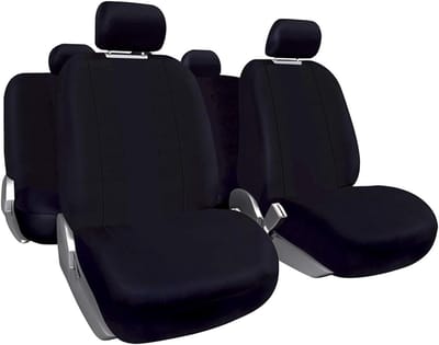 Autostoelhoezen - Beschermhoezen - Stoelen Beschermen - Universele Pasvorm - 140x112 cm - Zwart
