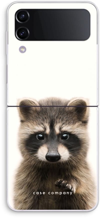 Case Company® - Hoesje geschikt voor Samsung Galaxy Z Flip4 hoesje - Rocco - Soft Cover Telefoonhoesje - Bescherming aan alle Kanten en Schermrand