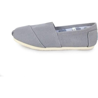 Unisex Klassieke Comfortabele Canvas Schoenen Lente en Zomer Hoge Kwaliteit Casual Ademende Platte Schoenen Heren Canvas Schoenen 44 lichtgrijze kleur