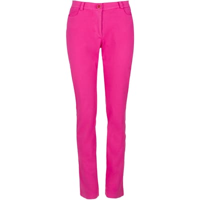 Fuchsia Tie Dye Long Fitted Pants