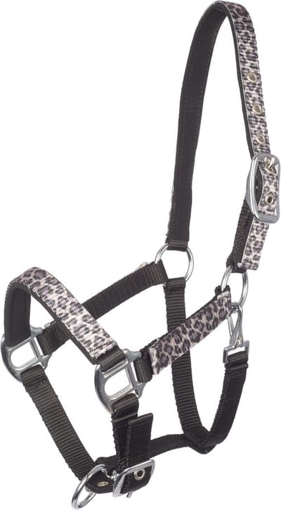 MHS Halster Leopard Love Mini Jaarling Wit
