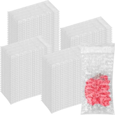 100 Stuks Mini Bubble Zakjes - Zelfsluitende Dubbelwandige Beschermende Verpakking voor Verzend- en Verhuisdoeleinden