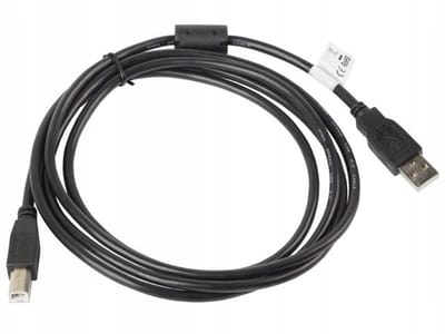 Lanberg Usb-Kabel Am Bm Voor Laptop Computer Printer 1M Ferriet