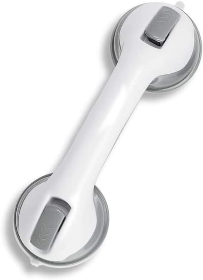 Veilige Douchehandgreep 30.5 cm met Antislip Grip voor Badkamers en Doucheschermen