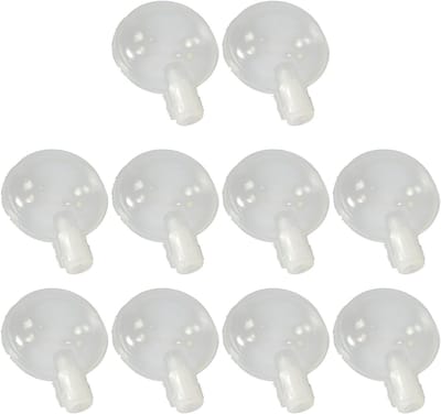 Vervangbare Piepjes - Speelgoed Geluidjes - Speeltjes Maken - Zelf Doe-Het-Zelf - 2.7 cm - Transparant
