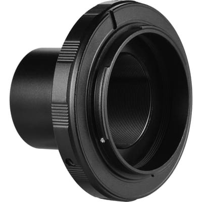 Andoer Camera Telescoop Adapter Ring Fotografie Accessoire Vervanging voor Nikon Camera 1.25 Inch zwart