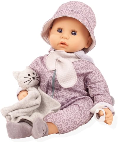 Gotz Babypop Cookie - 48 cm met stoffen lijfje en vinyl ledematen