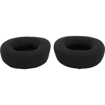 2 stuks Koptelefoon Oorkussens Professionele Oorkussens Ademende Mesh Stof Vervangende Oorkussens voor black