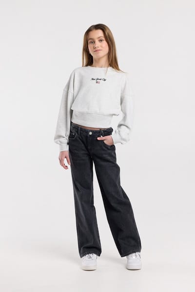 America Today Tennessee Jr Washed Black Maat: 158/164 | Spijkerbroeken Outlet | Unisex | Zwart