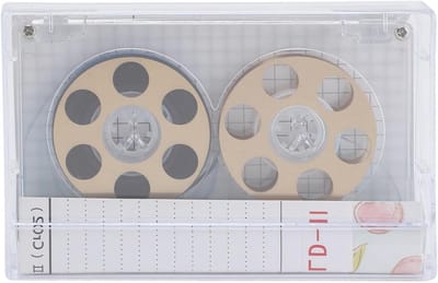 Audio Cassette Tape - Opnameband C 46 - Muziek Opnemen - Visuele Effecten - 46 Minuten Opname - Goud