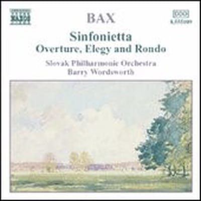 CD ARNOLD BAX, BARRY WORDSWORTH; WOORDEN - BAX: Sinfonietta / Ouverture, Elegie  8555109 Naxos 2003 Europa Klassiek Gebruikt