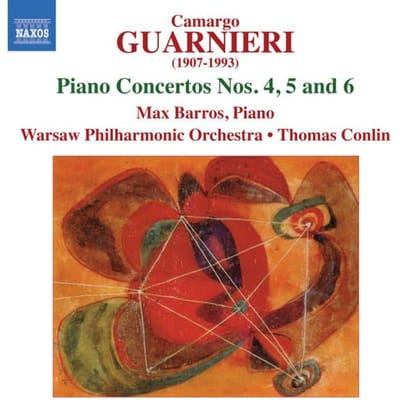 Max Barros, Warsaw Philharmonic Orchestra, Thomas Conlin - Guarnieri: Piano Concertos Nos. 4, 5 & 6 (CD)