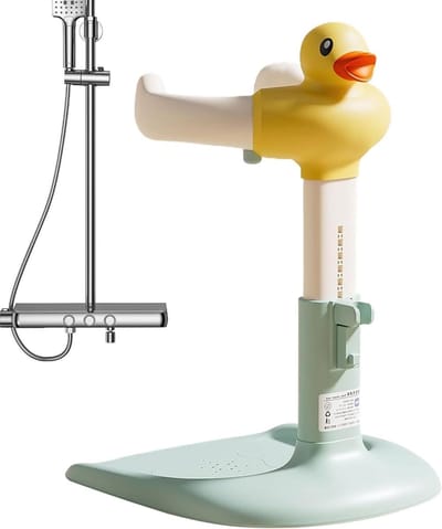 Baby Douche Houder - Bad Zitje - Veilig Baden - In Hoogte Verstelbaar - 47-58 cm - Lichtgroen