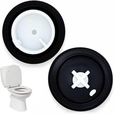 2pcs inlaatmembranen - afdichtringen - vervangingsonderdelen voor drijvers in toiletwastafels - hoogwaardige kwaliteit