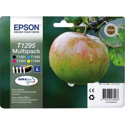 Epson Apple multipack 4 kleuren T1295 DURABrite Ultra Ink
