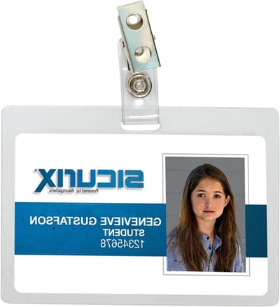 Badgehouders - Naamkaarthouders ID Kaarten - Identificatie Tonen - Zelflaminerend - 3-1/2 x 2-1/4 inch - Transparant