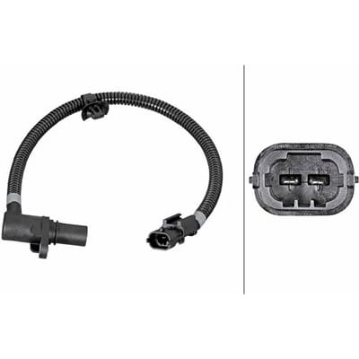Sensor, nokkenas positie HELLA 6PU 358 381-441