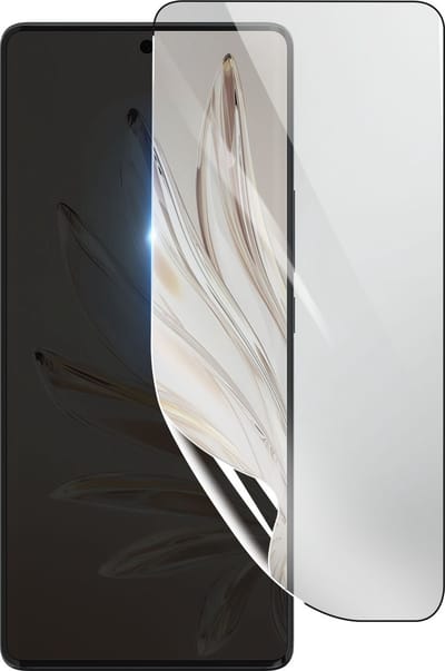 3mk, Geschikt voor Honor 70, Schokbestendige Hydrogel Screenprotector, Transparant
