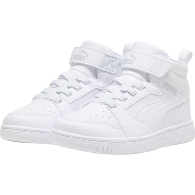 PUMA Puma Rebound V6 Mid AC+ PS Unisex Sneakers - PUMA White-Cool Light Gray