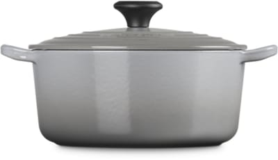 Le Creuset Tradition Braadpan stoofpan rond 24cm - 4,2L mist grey *