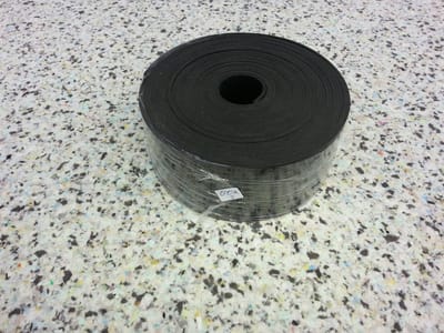 Rubber strip 40x3 op rol SBR oplegrubber