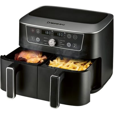 SILVERCREST Dubbele airfryer 8,7 L