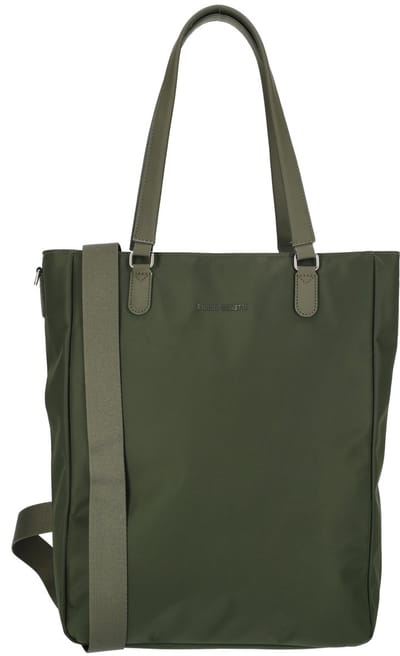 Enrico Benetti Caroline Shopper met 17 inch Laptopvak - Laptoptas - Olijfgroen