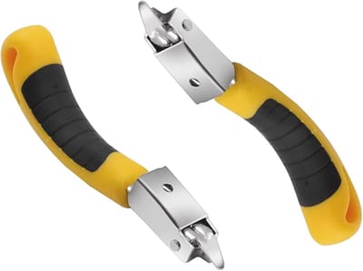 Nietjesverwijderaar Set - Gereedschap Ontnieten - Kantoor Werk - Ergonomisch Ontwerp - 2 stuks - Geel