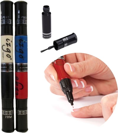 IZGO Naildesign 2 in 1 Nagellak DUO Nail Art Pen Hollandia Set