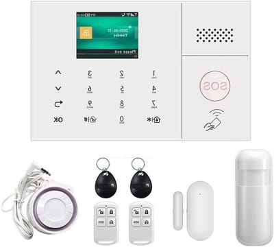 Draadloos Alarmsysteem - Smart Home Beveiliging - Huis Beveiligen - APP Bediening - Set 1 - Wit