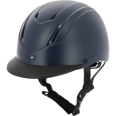 Riding World Veiligheidscap Topy Mat Navy - XS-S 48-52