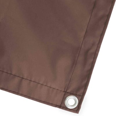 vidaXL - Balkon - Privacy - Scherm - 180 - x - 500 - cm - Stof - met - PU-coating - Bruin