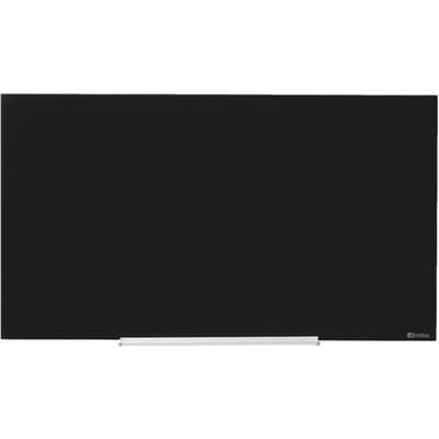 Nobo Magnetisch Glasbord - 126.4x71.1 cm - Inclusief Marker en Magneten - Zwart