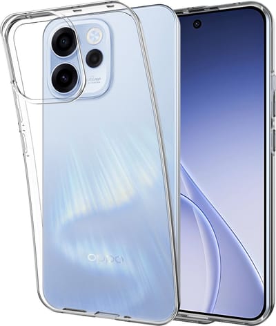 Cazy hoesje geschikt voor Oppo Reno15 F Hoesje Siliconen - Flexibele Case - Transparant
