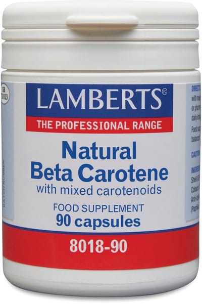 Lamberts Natural Beta Carotene - 15 mg - 90 Capsules