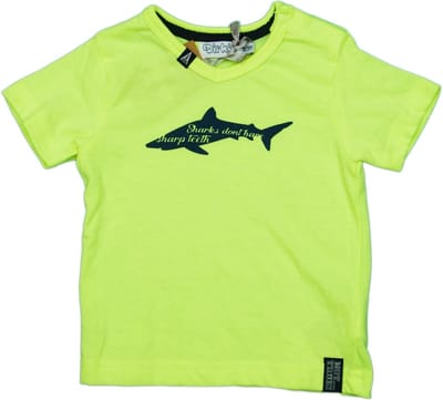 Fluo t shirt haai (Geel) - 56