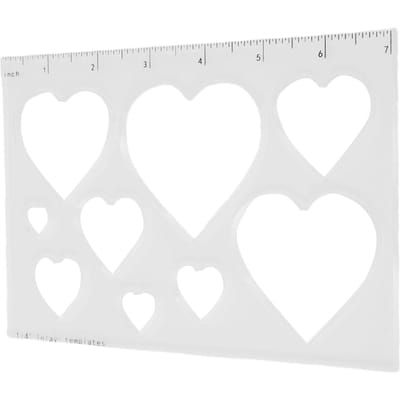 Router Inleg Decoratief Sjabloon Transparant Acryl Router Stencil met Liniaal Schaal voor DIY Houtbewerking Type 1 white