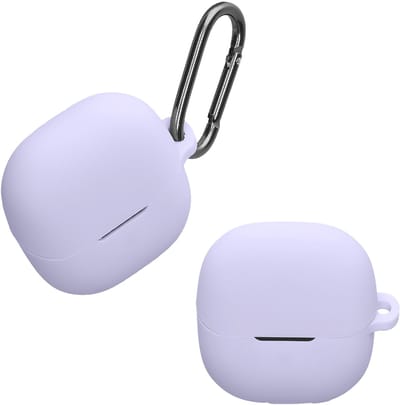 kwmobile Hoes geschikt voor Xiaomi Buds 6 - Siliconen cover voor oordopjes in lavendel