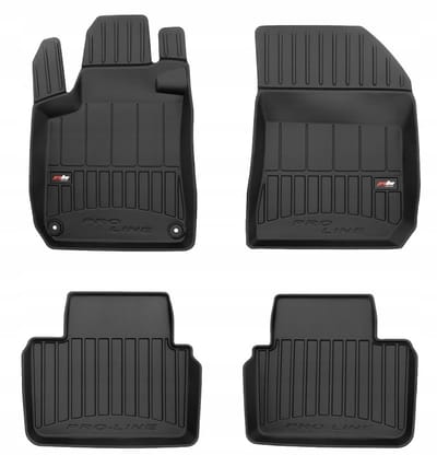 FROGUM – 3D Rubber Vloermatten voor PEUGEOT 308 II (2013-) Kombi – Set van 4 – TPE – Hoge rand 6 cm