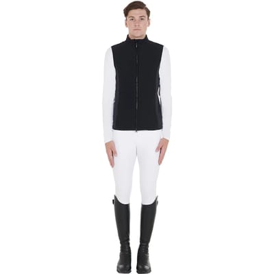 Slim fit mouwloze rijvest Equestro