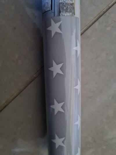 Melinera Decoratiefolie Sterren/ Grijs 45 x 200cm