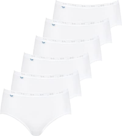 sloggi Dames midi slip 6 pack Basic+