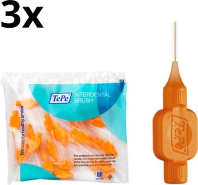 TePe Ragers Oranje - 3 x 25 stuks - Voordeelverpakking