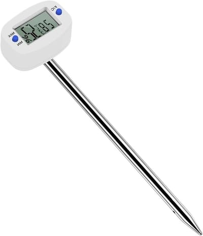 PH-bodemtester, TA290 Digitale bodemhygrometer, vochtmeter, temperatuur-vochtigheidstester met sonde for tuinieren en landbouw