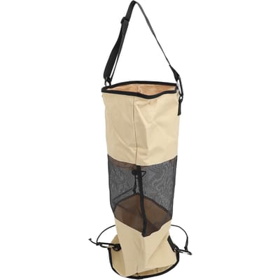 Boot Vuilniszak Nylon Mesh Herbruikbaar Draagbaar Boot Afvalcontainer met Lanyard voor Buiten Aan Zee kaki